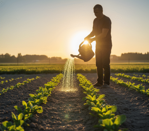 Jardinagem espiritual 2 Regando e cuidando