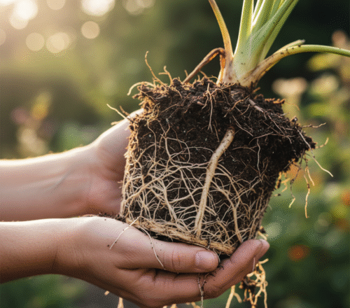 Jardinagem espiritual 3 A raiz mostra força e enraizamento